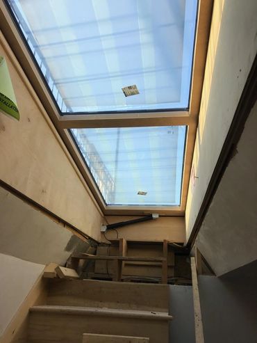 operable roof access, glass roof access, operable skylight, skyview skylight
