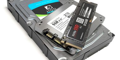 HDD and SSD Storage