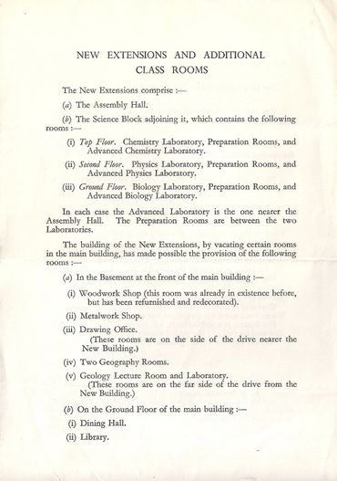 Hertford Grammar School
New Extensions And Additional Class Rooms