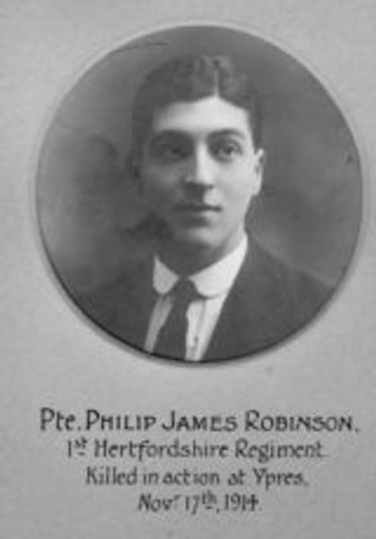 Pte. Philip James Robinson