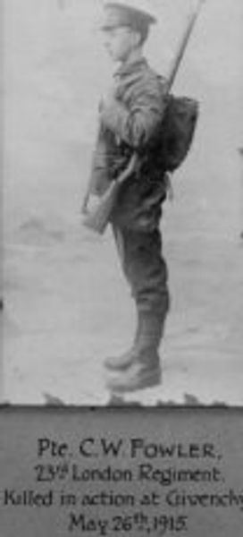 Pte. C. W. Fowler