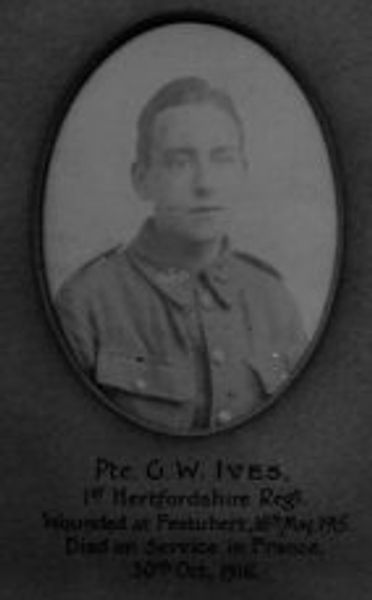 Pte. G. W. Ives