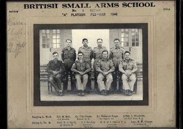 Hertford Grammar School 
British Small Arms School
'A' Platoon, 1946