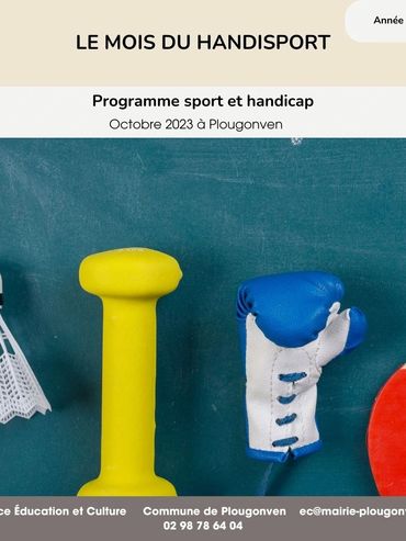 Visuel du mois du handisport