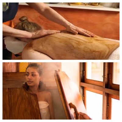 Ayurvedic Massage; Udhvartana and Nadi Swedana