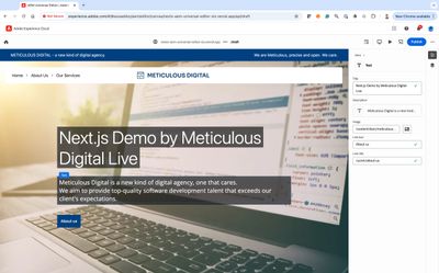 AEMaaCS and Next.js Demo