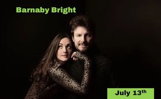 Barnaby Bright are sheer musical genius. Nathan's guitar work and Becky's vocals amazed our crowd.