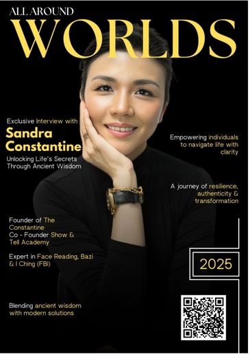 Featured in All Around Worlds Magazine