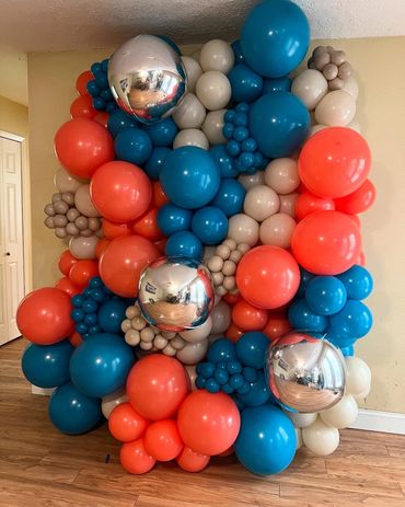 7x5ft organic balloon wall