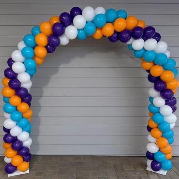 Balloon Arch - Classic Spiral