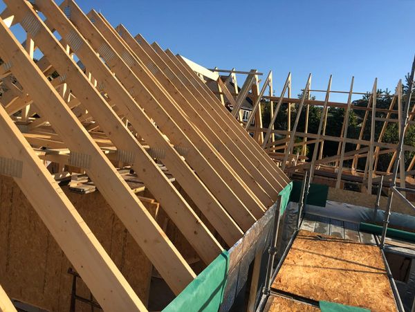 Timber roof installation by KBL in Acomb, Northumberland