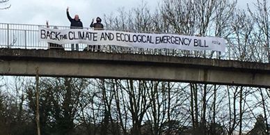 Extinction Rebellion Tring climate protest