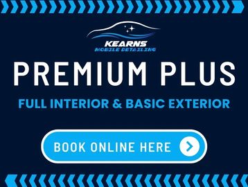 Kearns Mobile Detailing Premium Plus service for full interior and basic exterior cleaning.