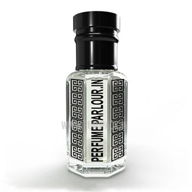 Wholesale printed attar bottle with name & logo printed in black hot stamping, 3ml attar bottle