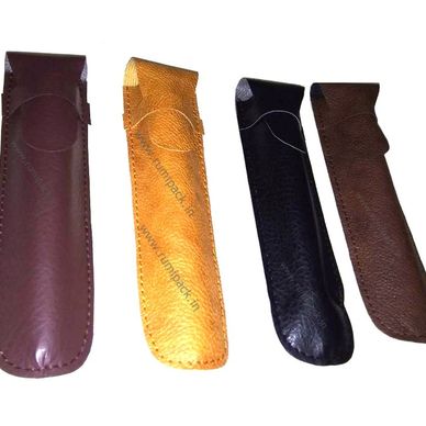 PU leather pouches for pen perfume bottle and similar items