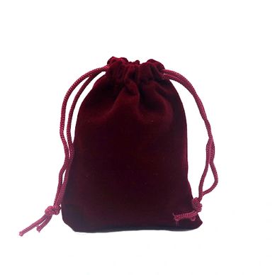Potli type velvet pouch for attar perfume jewelry and gift items