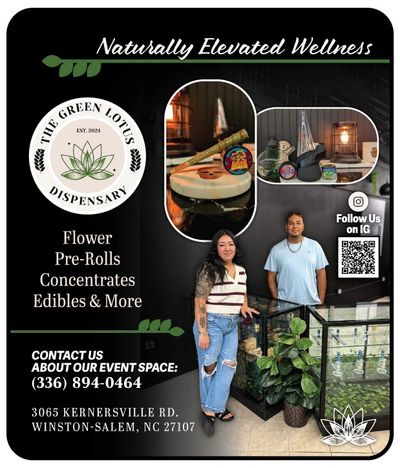 Hemp Dispensary WInston Salem The Green Lotus coupons for winston Salem here