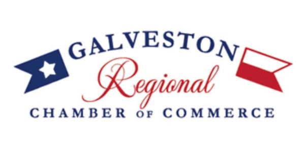 Logo of Galveston Regional Chamber of Commerce.