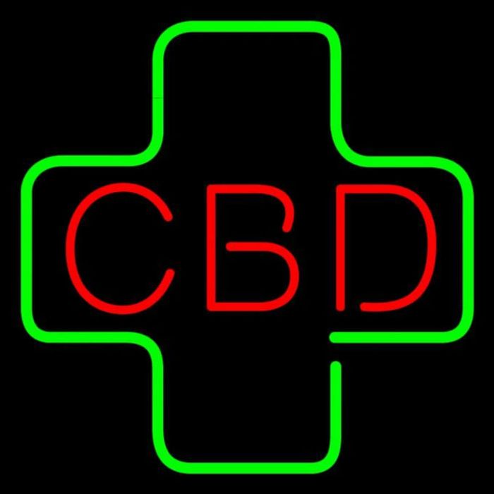 Neon CBD Sign