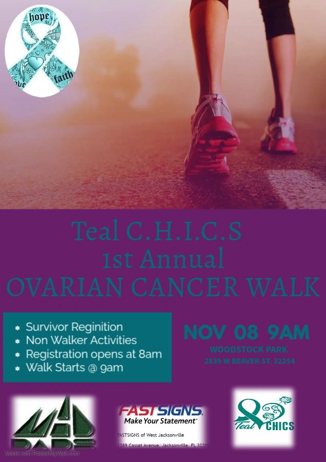 1st Annual Ovarian Cancer Awareness Walk