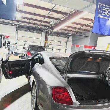 Exotic car glass service