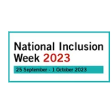 National Inclusion Week 2023- 25th of Sept to 1st of Oct Logo