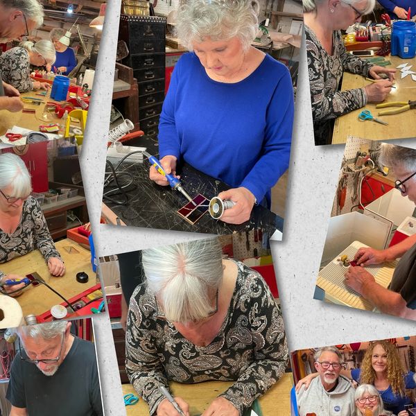 These are images from one of my workshops, everyone enjoyed learning the art of Stained Glass:)