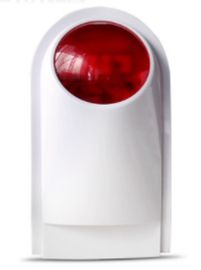 Wireless audible and visual alarm siren horn, warning light, high decibel alarm, anti-theft alarm