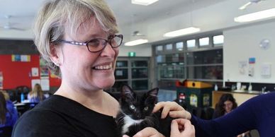 A loving kitten gets a chance at a great new life!