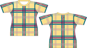 3 line Plaid Sublimated Shirt