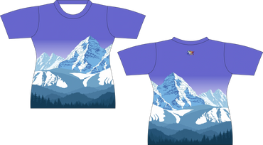 Alps Mountain Landscape Sublimated Shirt