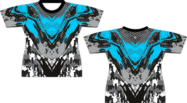 Auto Racing Camouflage Dots Sublimated Shirt