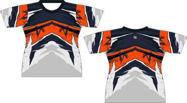 Auto Racing Mountain Top Sublimated Shirt