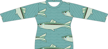 Baitfish Long-sleeved Sublimated Jersey