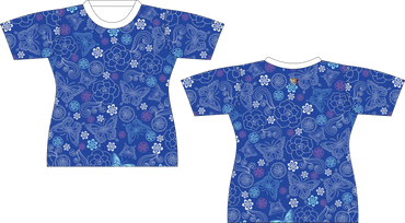 Butterfly + Roses Sublimated Shirt