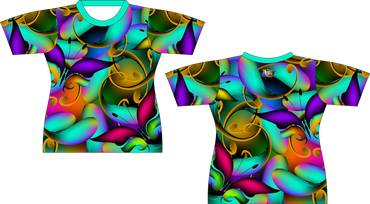 Colorful Butterfly Sublimated Shirt