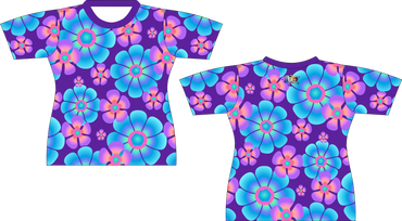 Colorful Flower Sublimated Shirt