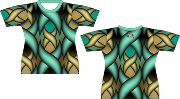 Colorful Spikes Sublimated Shirt