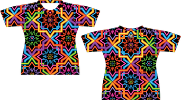 Colorful Star Sublimated Shirt