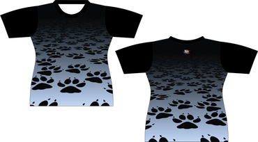 Dog Paw Print Sublimated Shirt