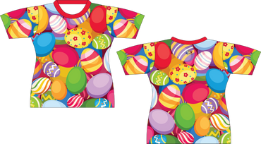 Easter Egg Sublimated Shirt