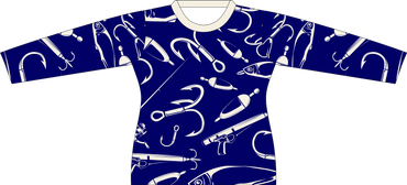 Fishing Tackle Long-sleeved Sublimated Jersey