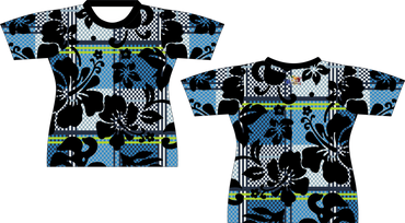 Flower Plaid Sublimated Shirt