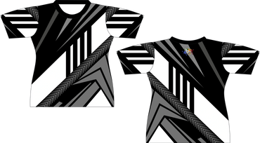 Gray Side Points Sublimation Sports Shirt