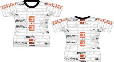 Grunge Brick Sublimated Shirt