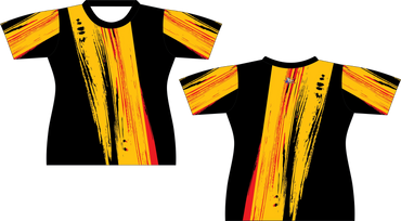 Grunge Flames Sublimated Shirt