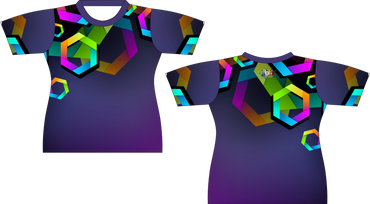 Honeycomb Colorful Sublimated Shirt