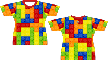 Lego Brick Sublimated Shirt