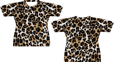 Leopard Print Sublimated Shirt