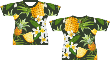 Pineapple Tropical Sublimated Shirt